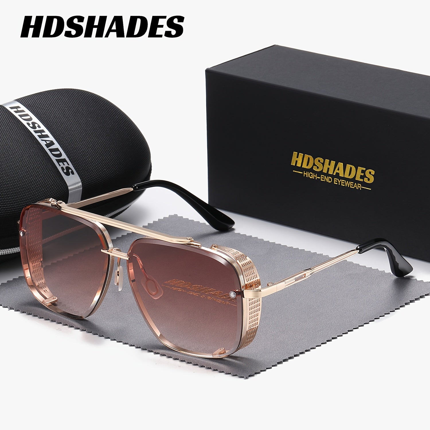 Avant-Garde Frog Glasses HDSHADES Unisex Avant-Garde Full Frame Frog Fashion Glasses | UV Protection