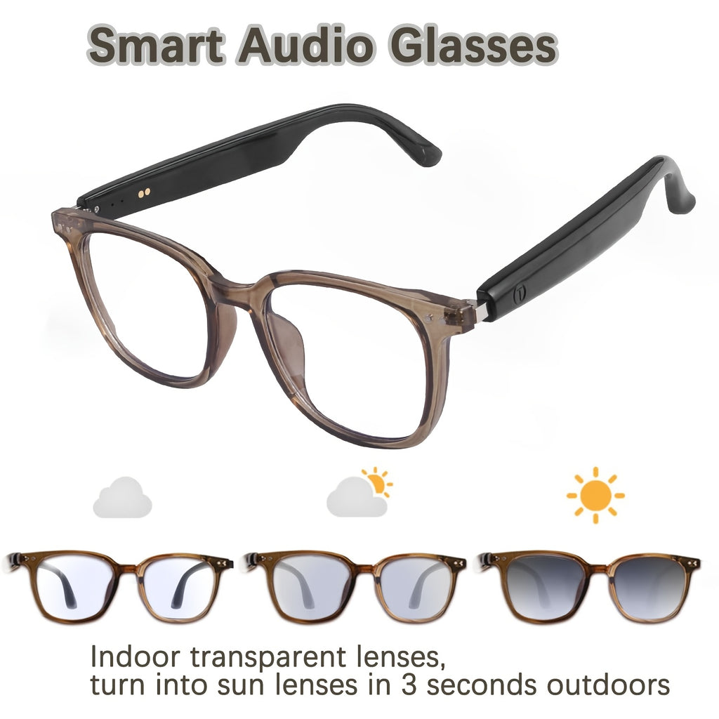 2024 New Smart Glasses, Color Changing Glasses, Indoor Transparency