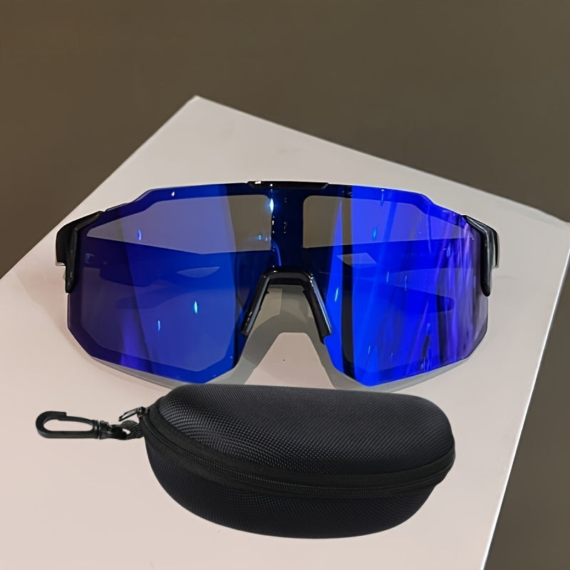 New Unisex Color-Changing Glasses with Interchangeable Polarized\u002FMirror Lenses - Stylish ABS Frame & PC Lens