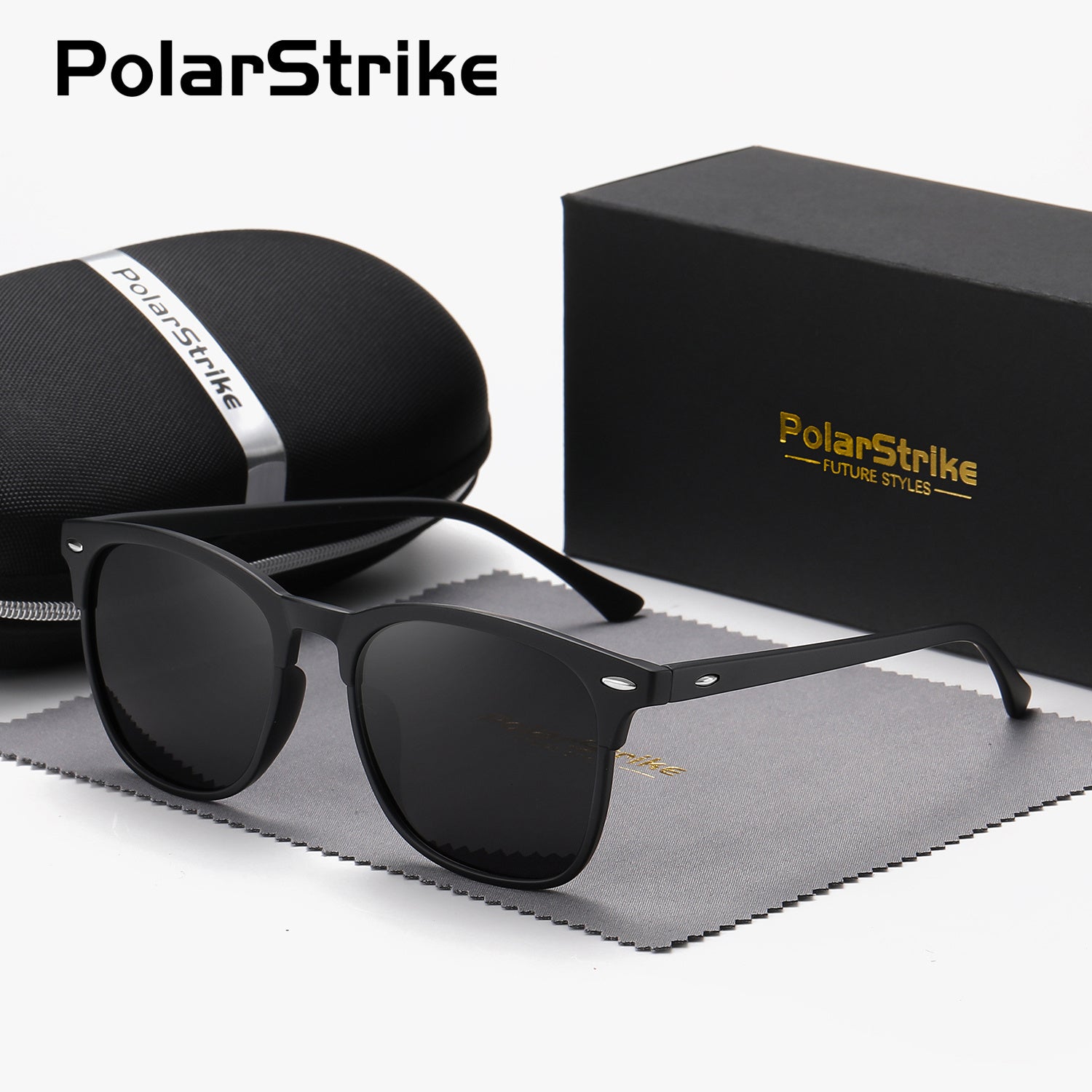 PolarStrike Unisex Full-Frame Polarized Fashion Glasses UV Protection