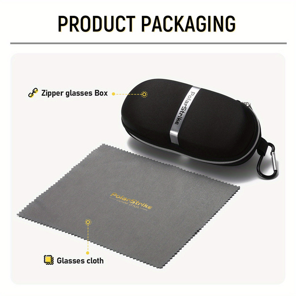 PolarStrike Unisex Full-Frame Polarized Fashion Glasses UV Protection