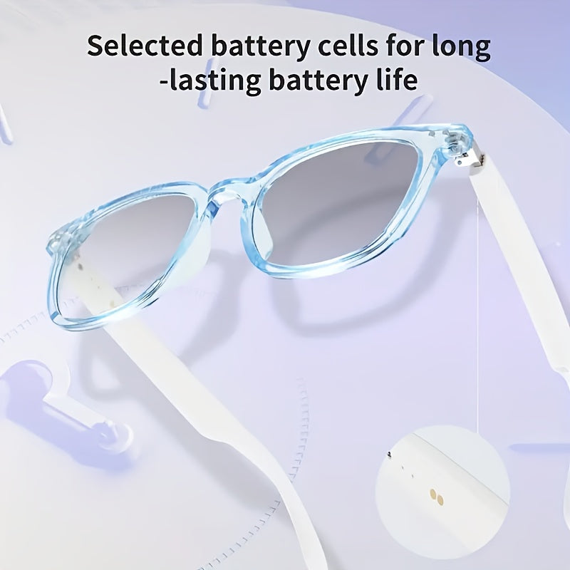 Women's Smart Color-Changing Glasses with Blue Light Blocking & Protection