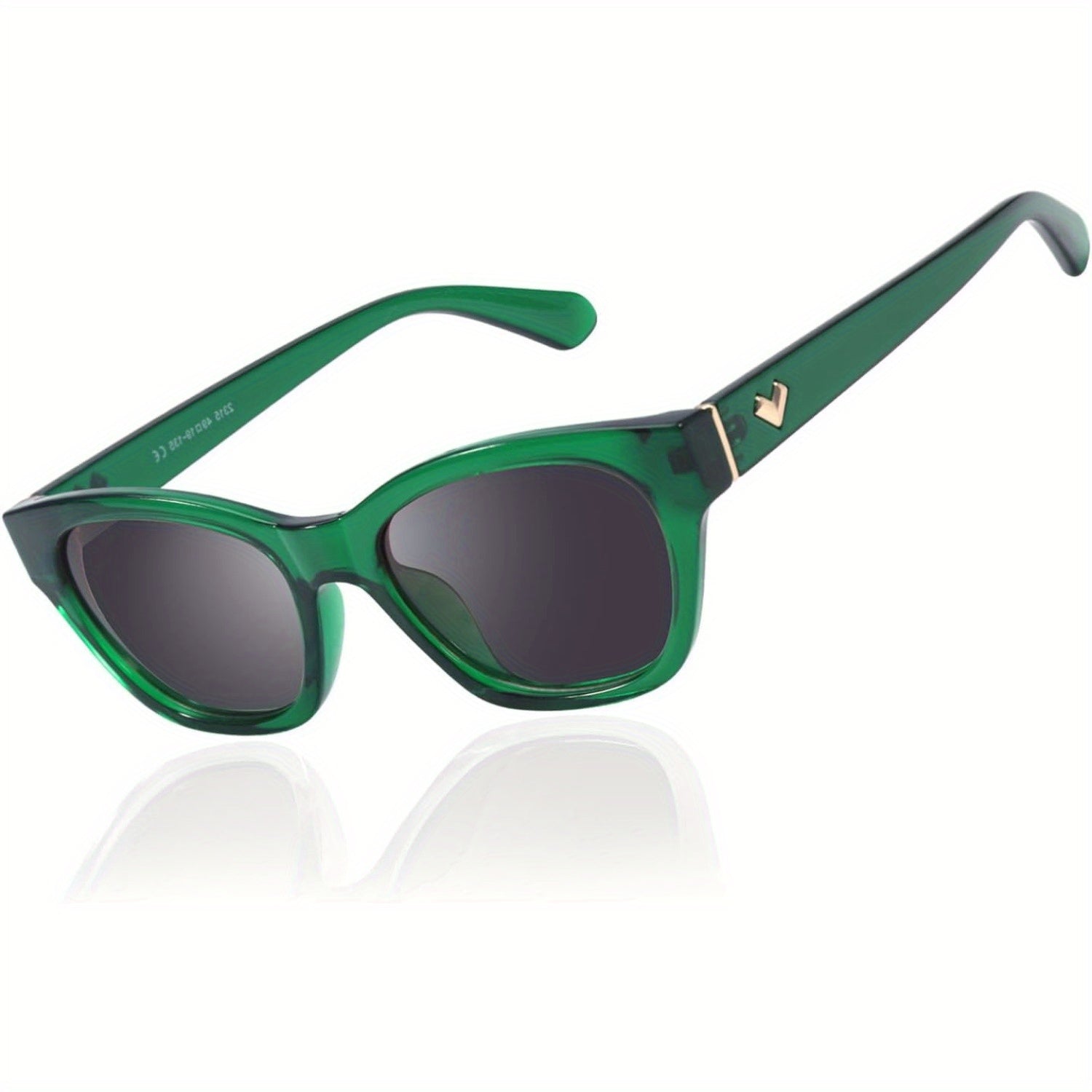 Small Polarized Glasses for Women Trendy Classic Cat Eye Glasses for Narrow Face with UV400 Protection LS2315