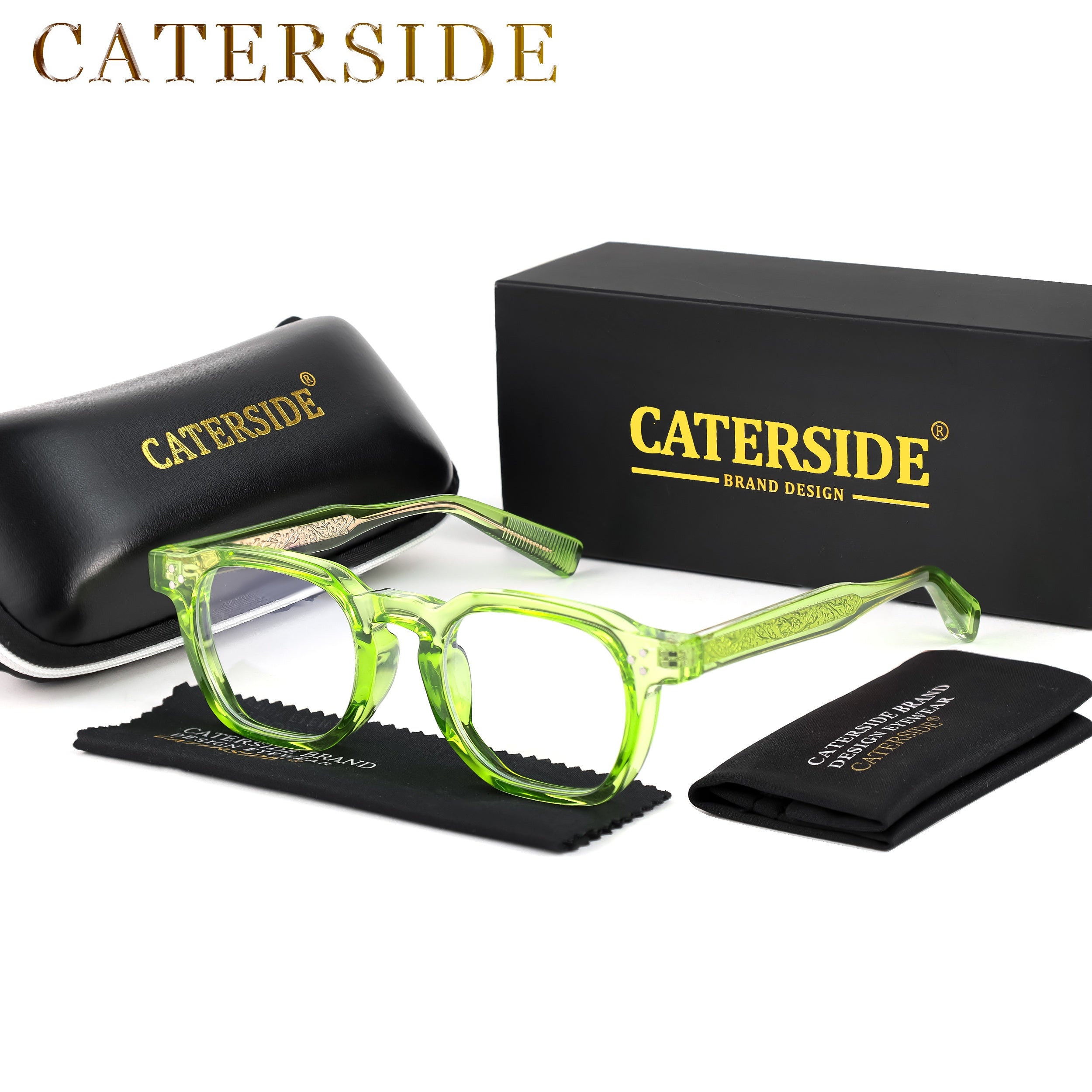 Trendy Fashion Glasses Trendy Fashion Square TR Frame Glasses | Anti Blue Light Lens