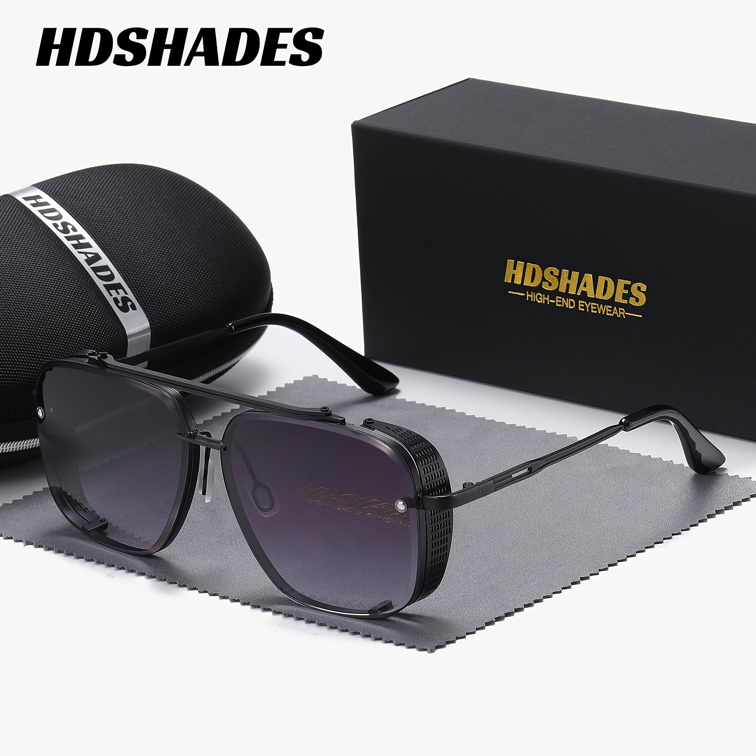 Avant-Garde Frog Glasses HDSHADES Unisex Avant-Garde Full Frame Frog Fashion Glasses | UV Protection