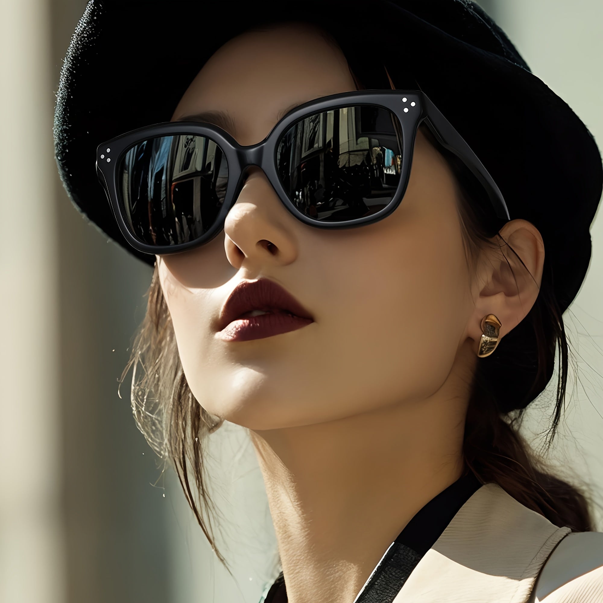 ZENOTTIC Polarized Glasses Women Trendy: Square Designer Acetate Glasses - Retro Shades For Vacation UV400 Protection