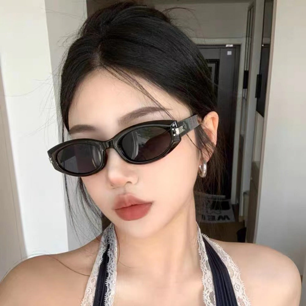 Unisex Narrow & Wide Thin Cat-Eye Fashion Glasses - Anti-Blue Light