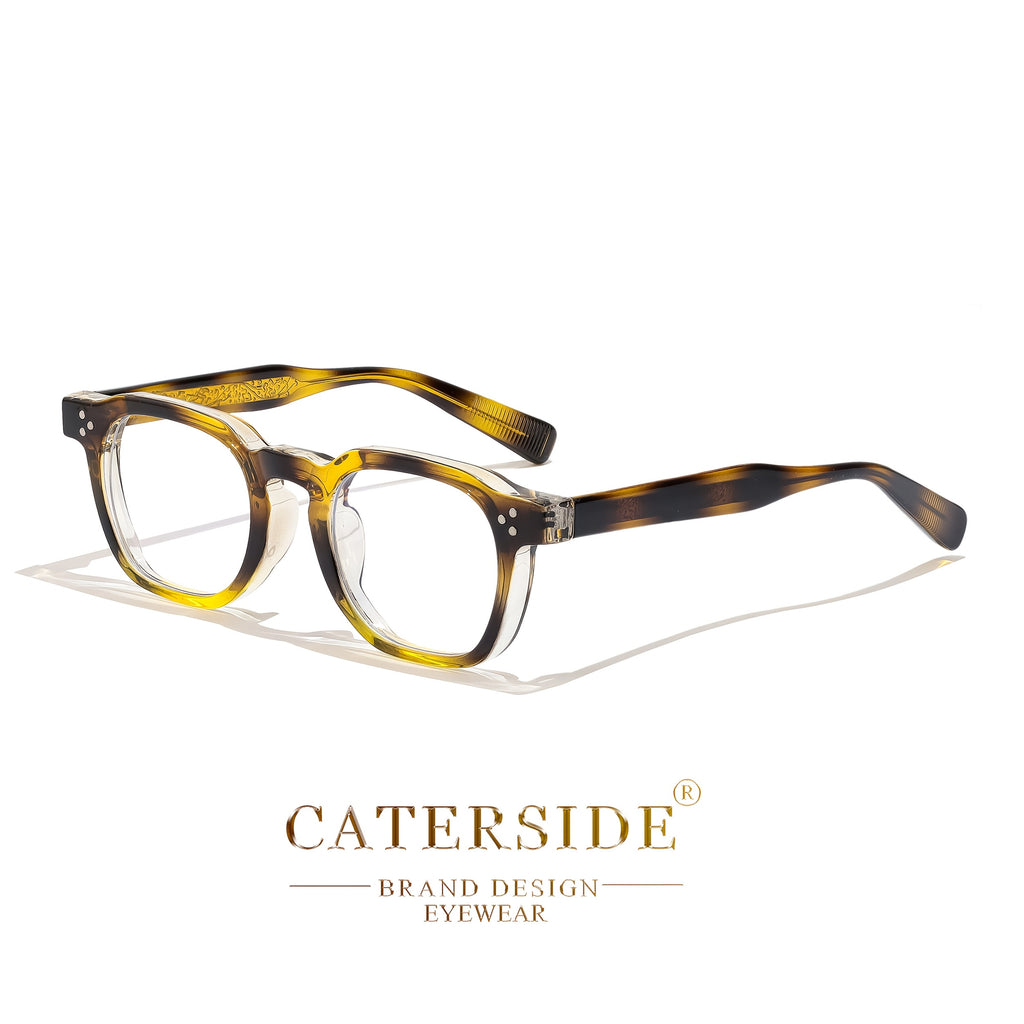 Trendy Fashion Glasses Trendy Fashion Square TR Frame Glasses | Anti Blue Light Lens