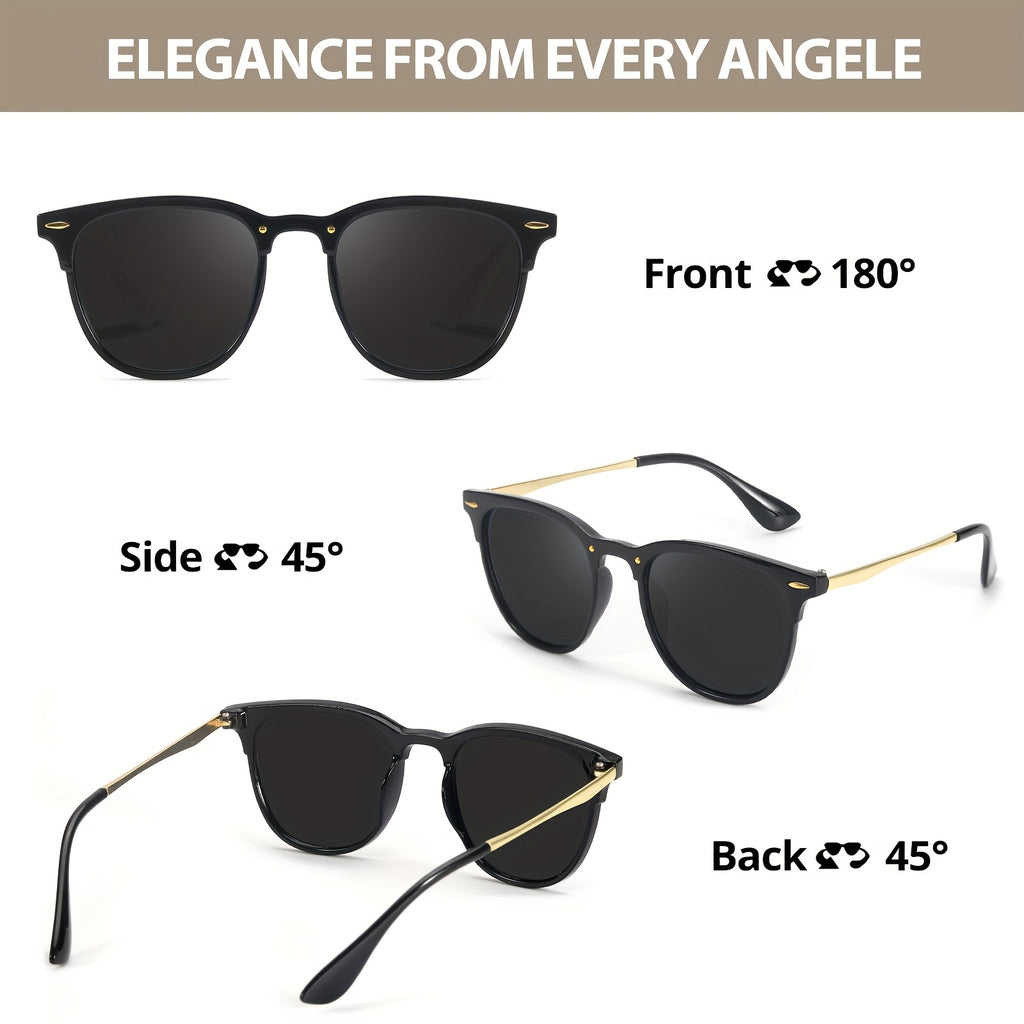 UV400 Glasses: Style - Meets - Function | Trendy Frames For All - Day Comfort & Sun Protection SG2121