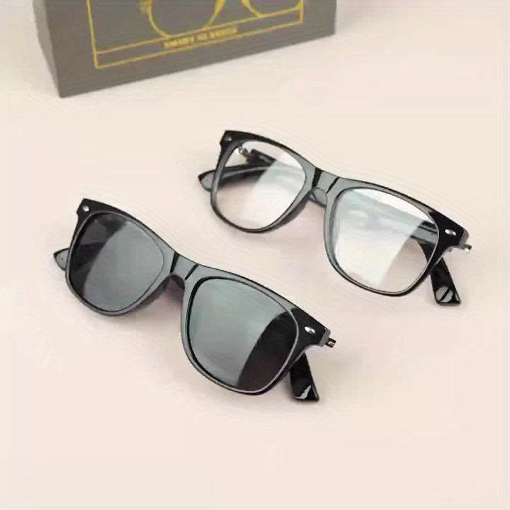 Anti-blue Light Or Smart Glasses Can Be Wireless Call Phone Play Music Remote Photo Indoor Eye Protection Glasses for Men And Women Universal Ornaments Gift