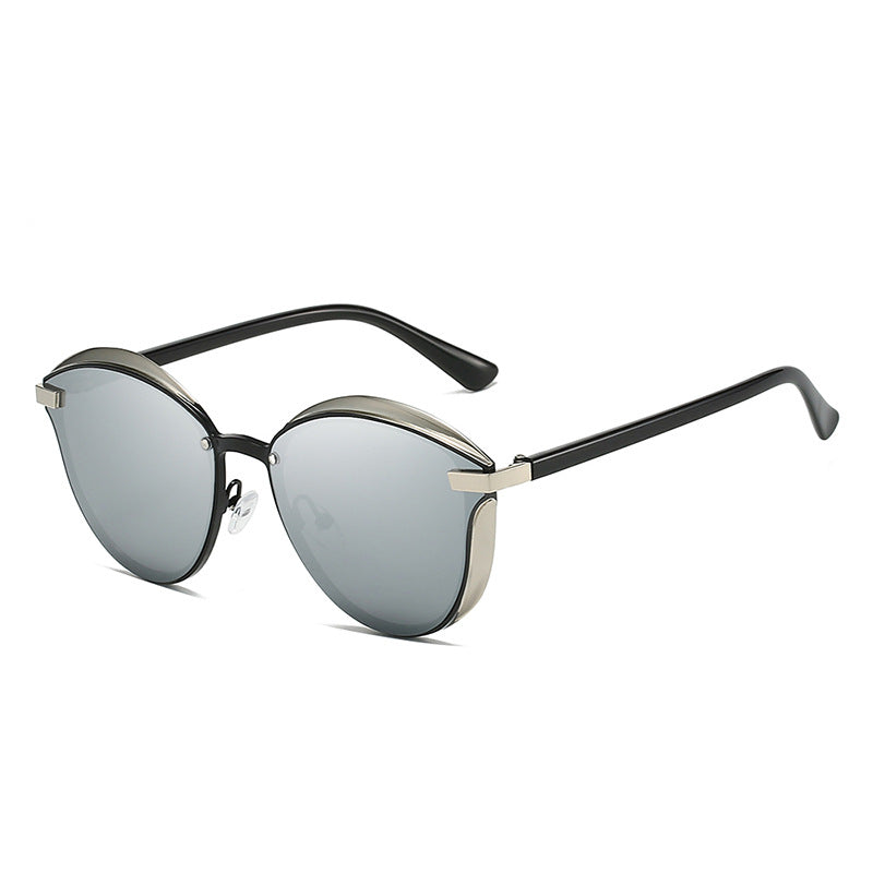 Women'S Anti-Glare Polarized Fashion Glasses - Cat Eye Glasses with Dark Tinted lenses