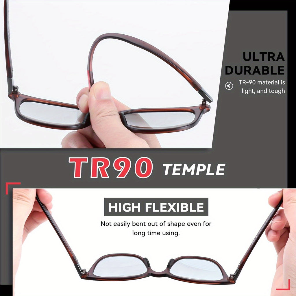 Photochromic for Men & Women - Anti-Glare Driving Glasses with Ultra-Light TR90 Frame - Adaptive for Day\u002F Night Use SG4297