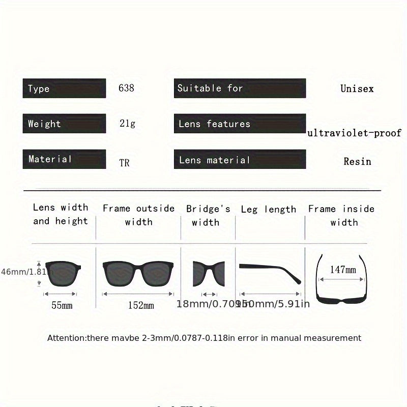 Women'S Retro European Style TR Half-Framed Glasses - Elegant Black Frame with Golden-Tone Accents