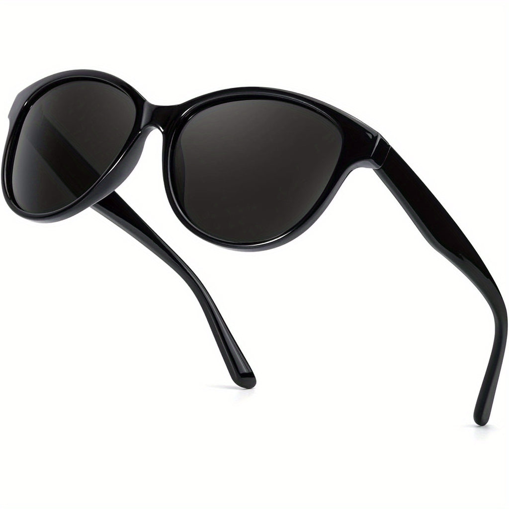 COOLEAR Polarized for Women, Trendy Classic with UV400 Protection for Outdoor\u002F Driving