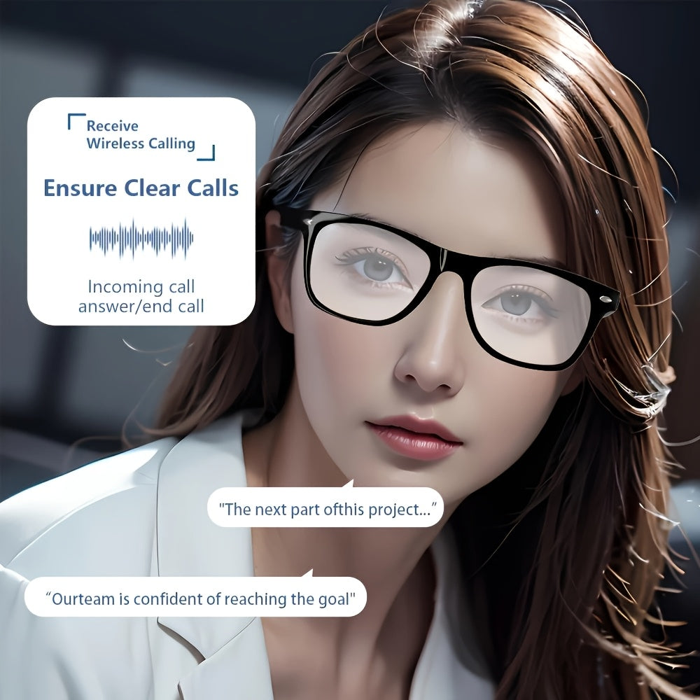 Anti-blue Light Or Smart Glasses Can Be Wireless Call Phone Play Music Remote Photo Indoor Eye Protection Glasses for Men And Women Universal Ornaments Gift