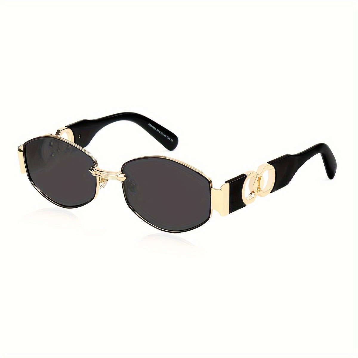 Vintage Oval Narrow Frame Sunglasses for Women and Men