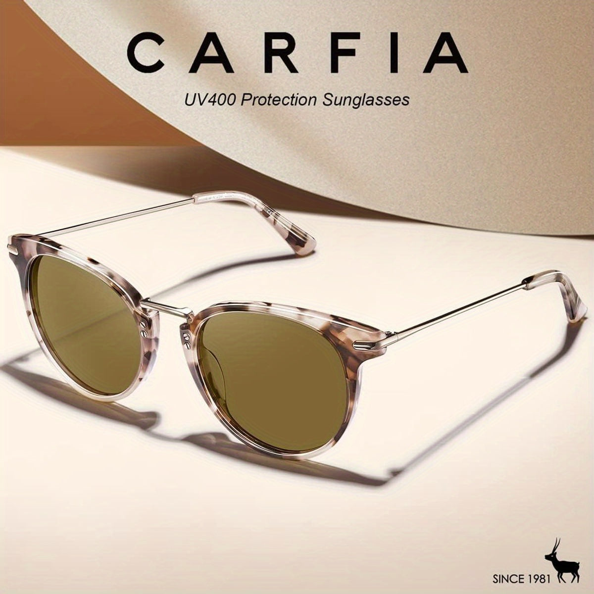 CARFIA Women'S Retro Cat Eye Fashion Glasses - Protection & Anti-Blue Light