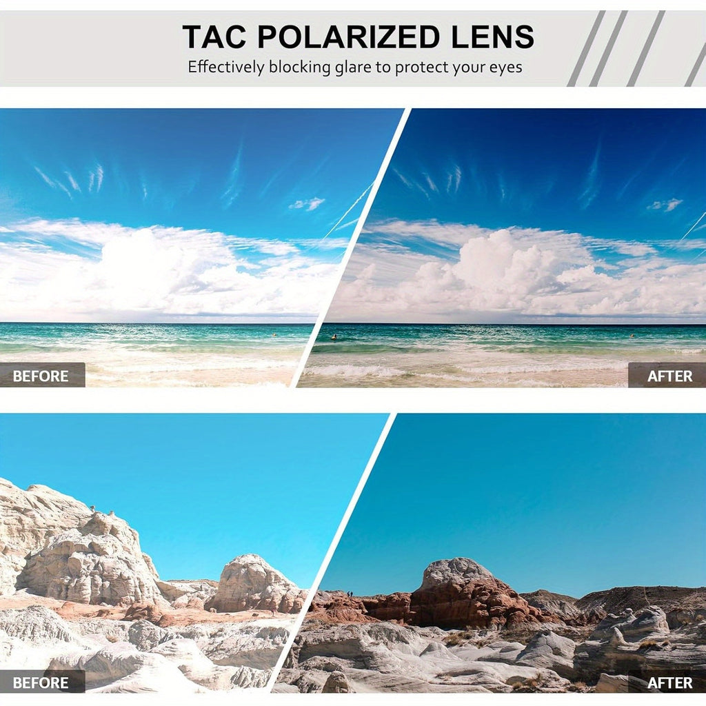 COOLEAR Polarized for Women, Trendy Classic with UV400 Protection for Outdoor\u002F Driving