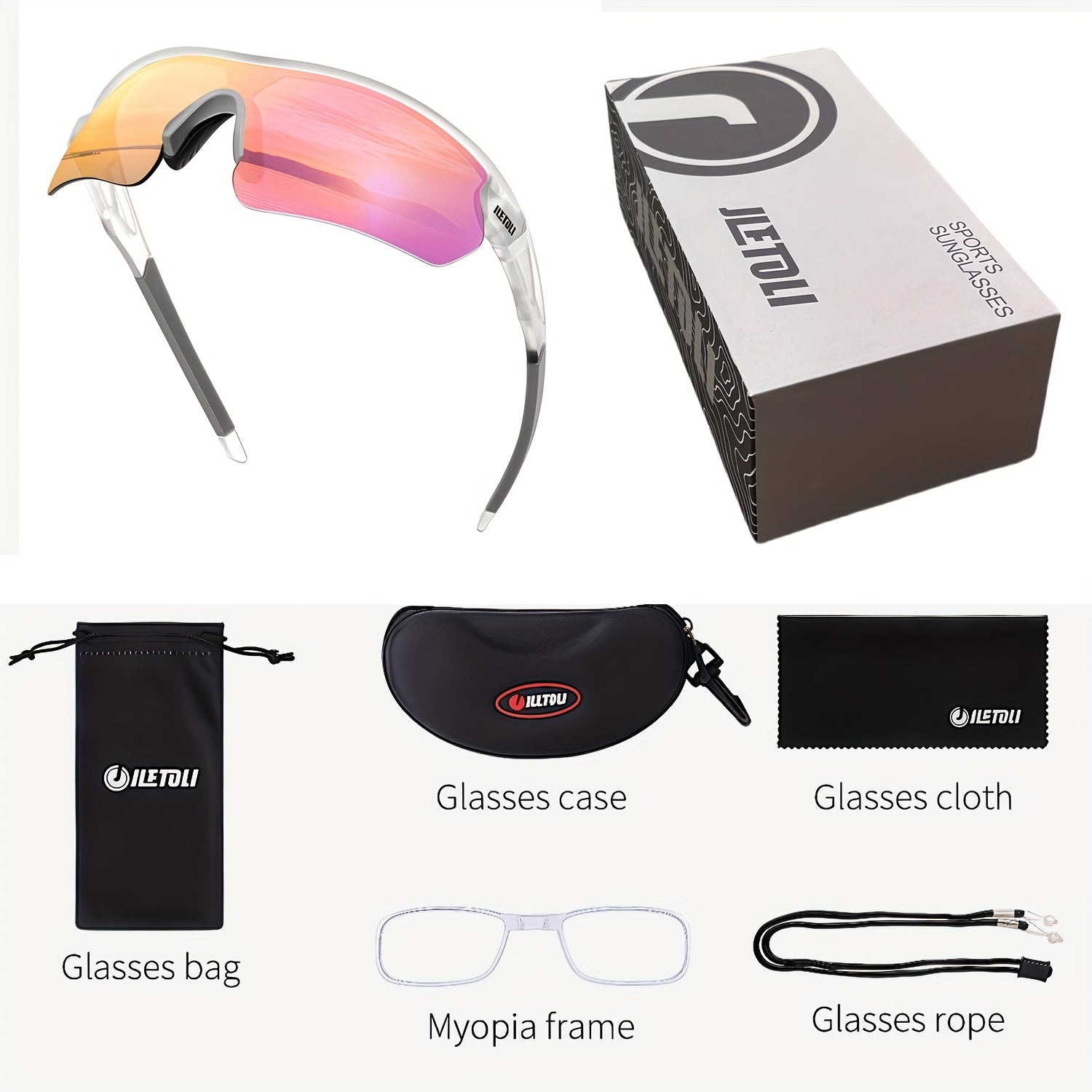 Lentes Fotocromaticos Hombre Ultraviolet-proof Bike Glasses Polarization Windproof Photochromic Lightweight Suitable for Cycling