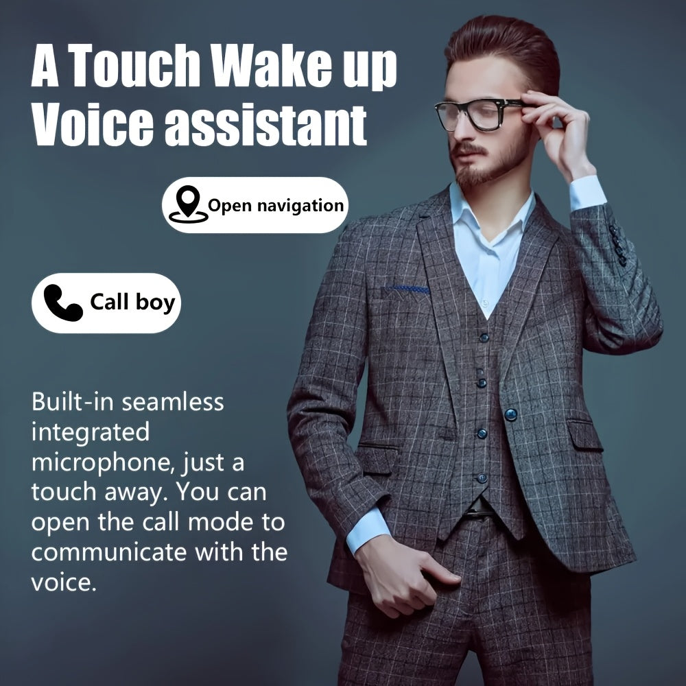 Anti-blue Light Or Smart Glasses Can Be Wireless Call Phone Play Music Remote Photo Indoor Eye Protection Glasses for Men And Women Universal Ornaments Gift