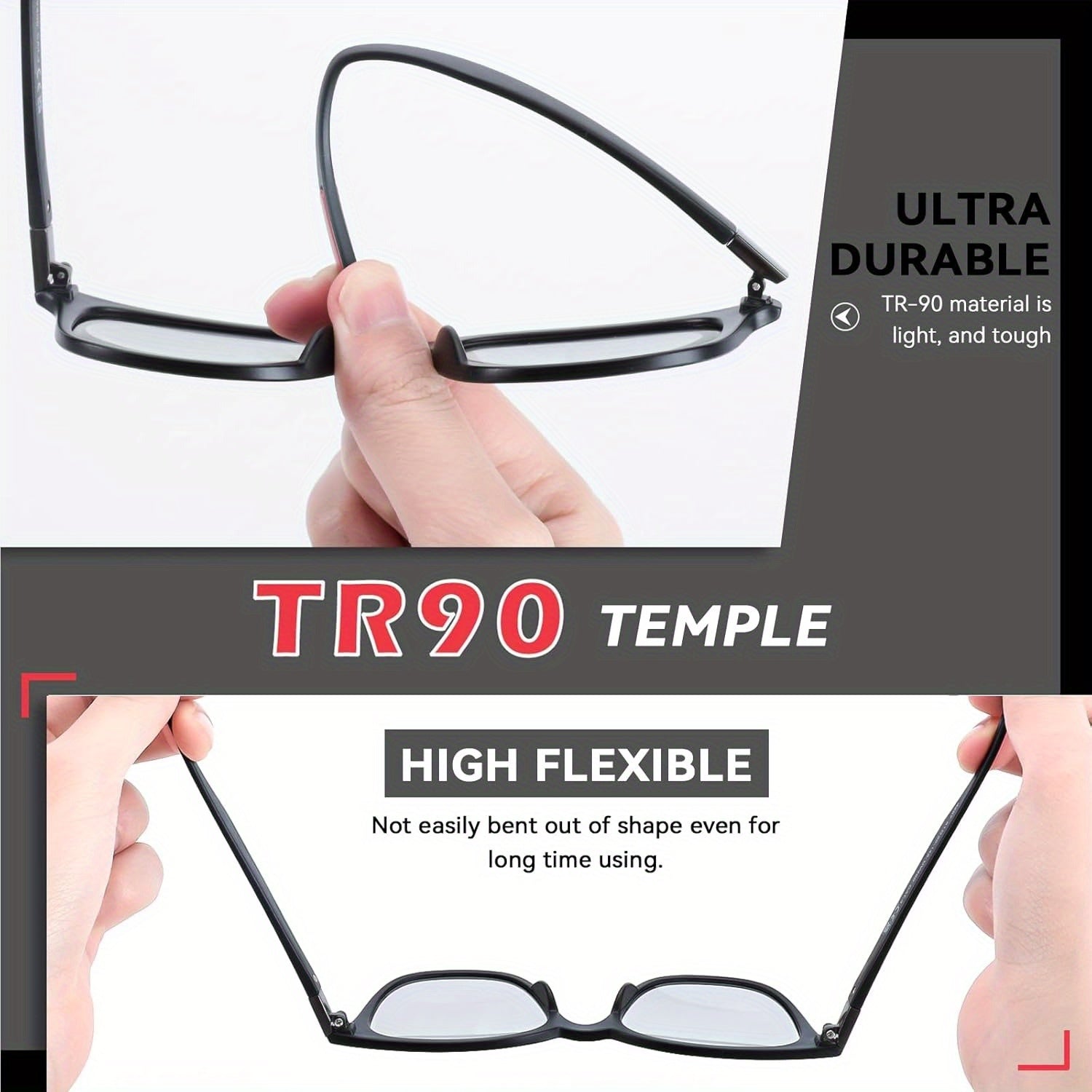 Photochromic for Men & Women - Anti-Glare Driving Glasses with Ultra-Light TR90 Frame - Adaptive for Day\u002F Night Use SG4297