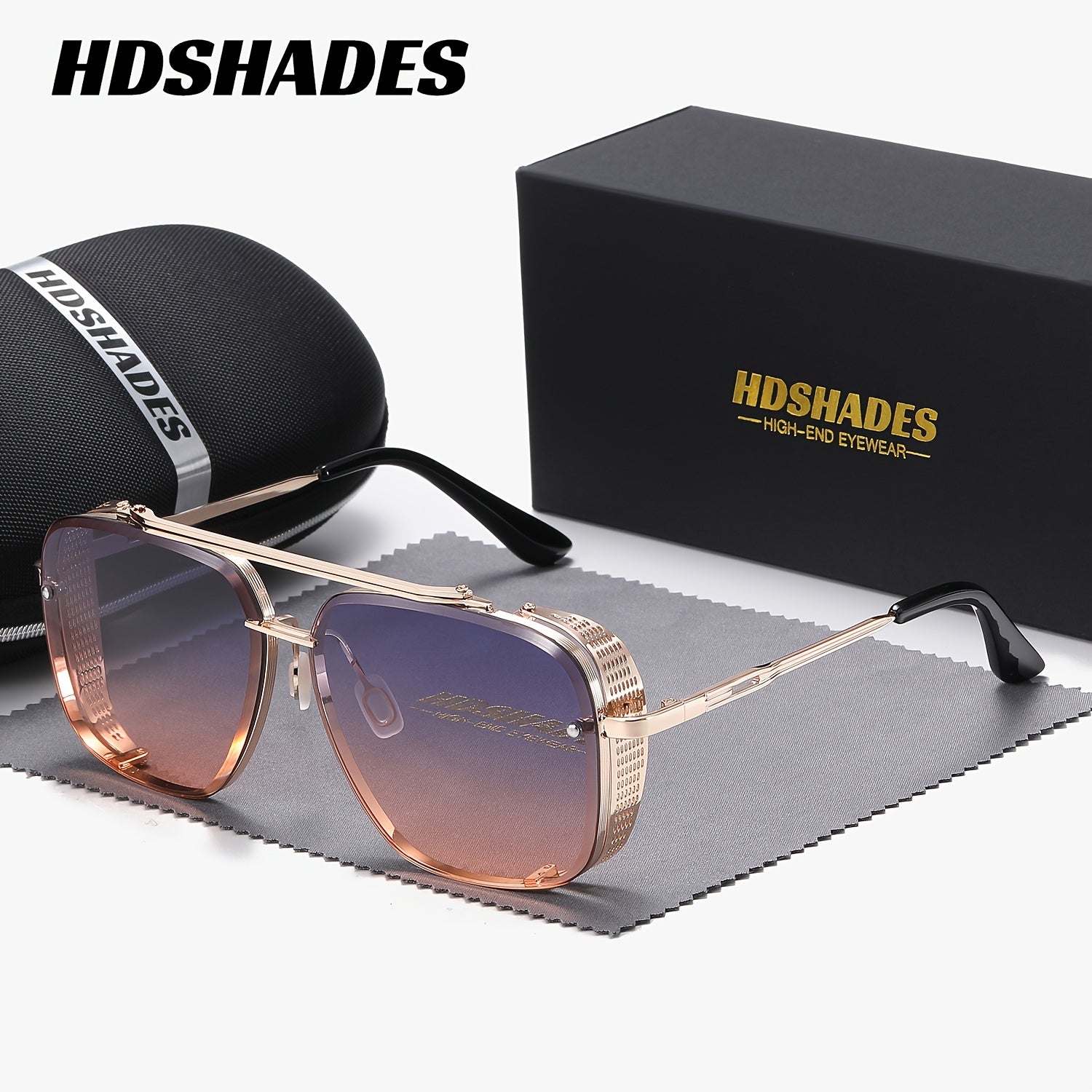 Avant-Garde Frog Glasses HDSHADES Unisex Avant-Garde Full Frame Frog Fashion Glasses | UV Protection