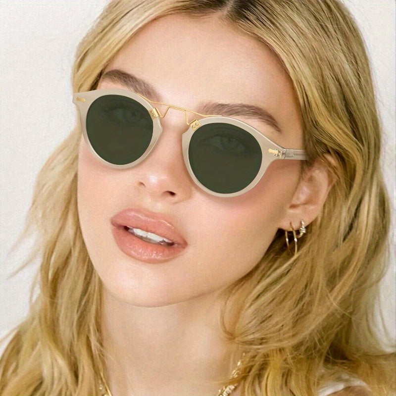 CARFIA Small Face Acetate Polarized Fashion Glasses for Women with UV Protection