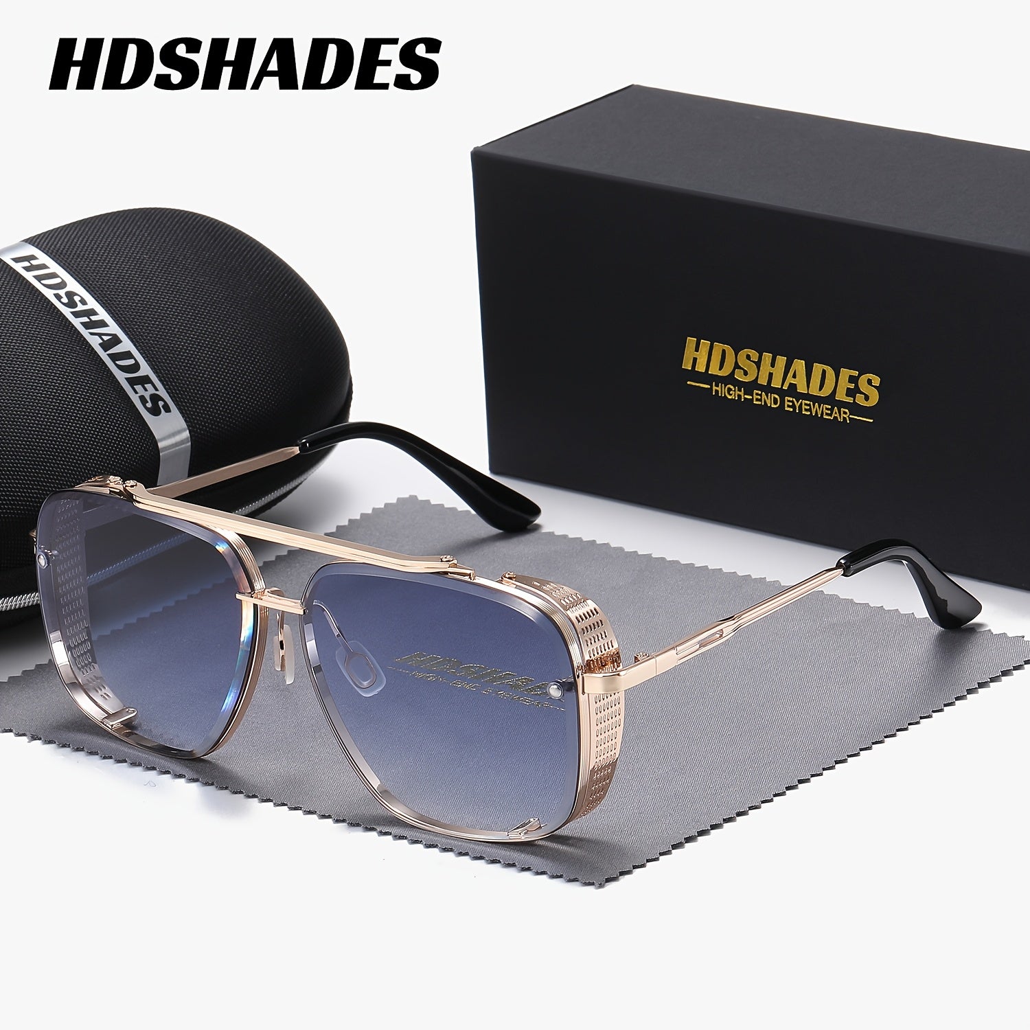 Avant-Garde Frog Glasses HDSHADES Unisex Avant-Garde Full Frame Frog Fashion Glasses | UV Protection