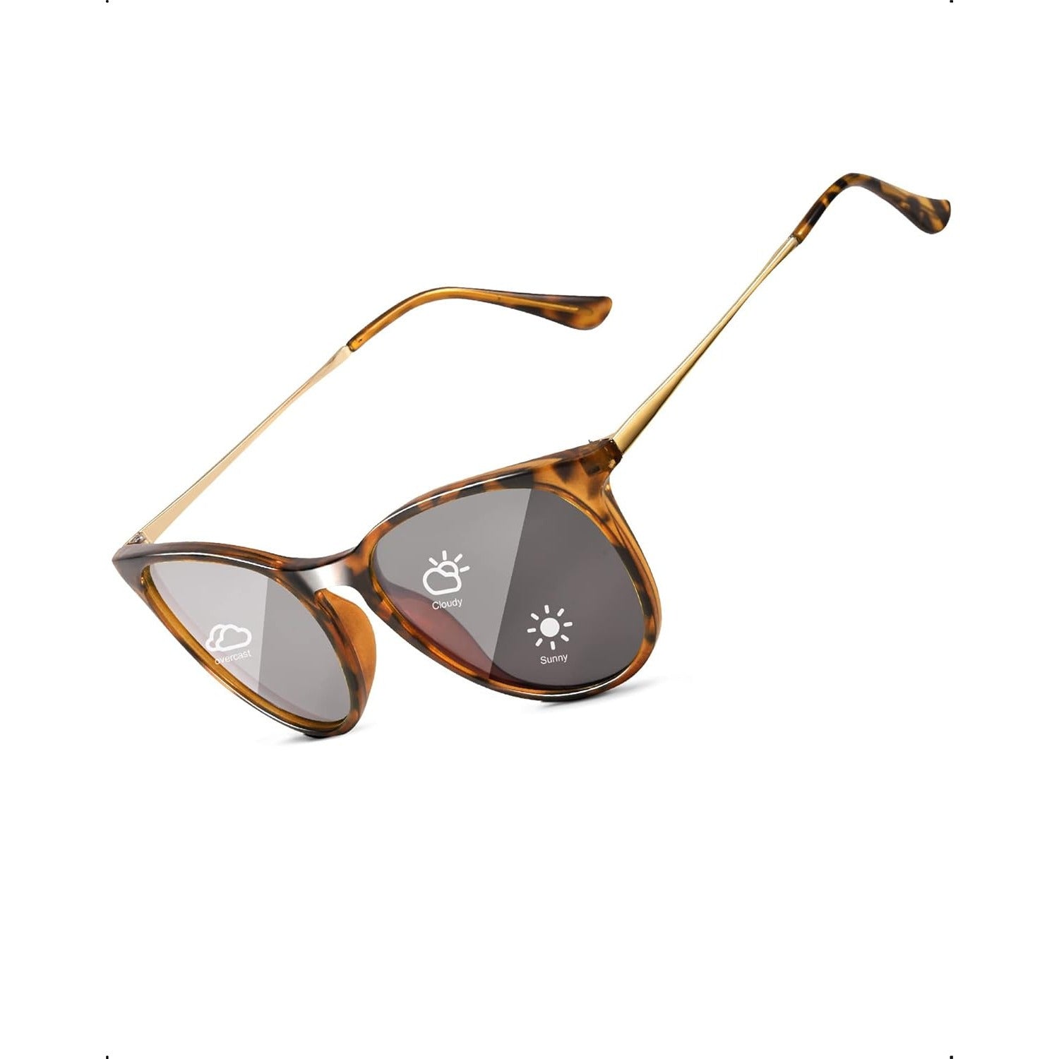 Women'S Photochromic Glasses with Polarized Lenses – Protection, Reduce Eye Fatigue