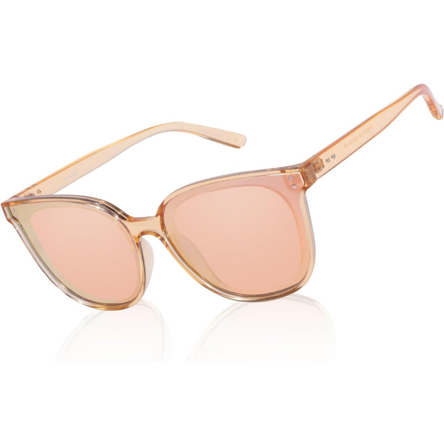 2pcs COOLEAR Polarized Cat Eye for Women, Rectangle Frame, TAC Lens