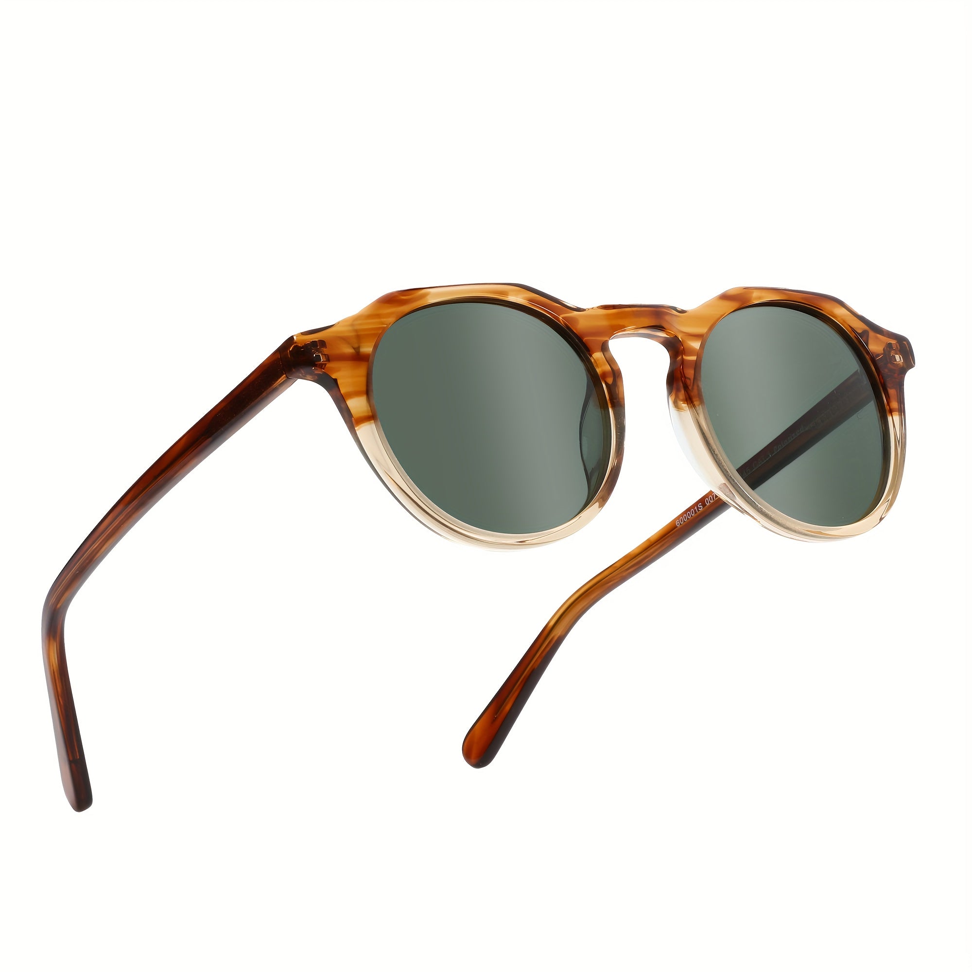 ZENOTTIC Vintage Round Polarized For Men Women UV400 Protection Shade