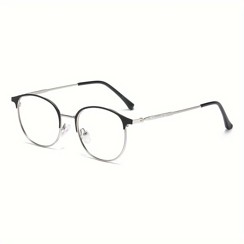 1 Pair of Stylish Round Fashion Glasses for Men & Women - Photochromic Lenses