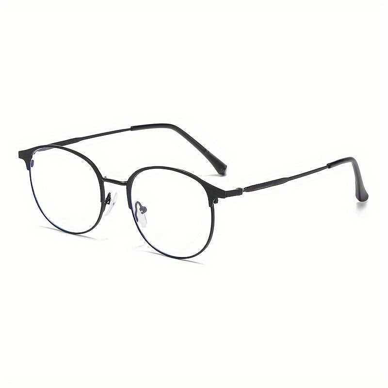 1 Pair of Stylish Round Fashion Glasses for Men & Women - Photochromic Lenses