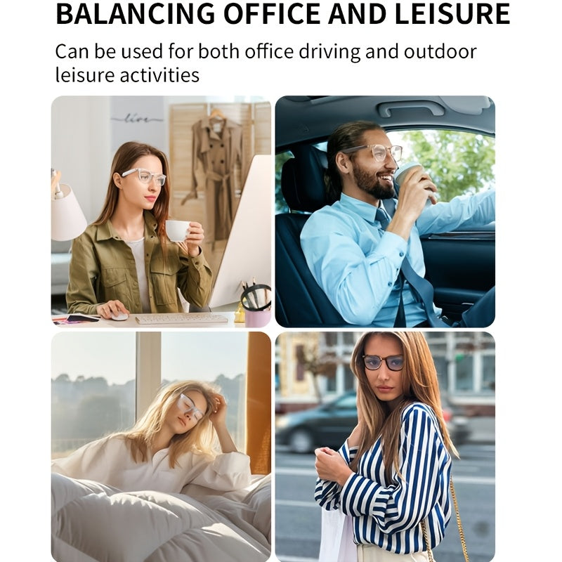 2024 New Smart Glasses, Color Changing Glasses, Indoor Transparency