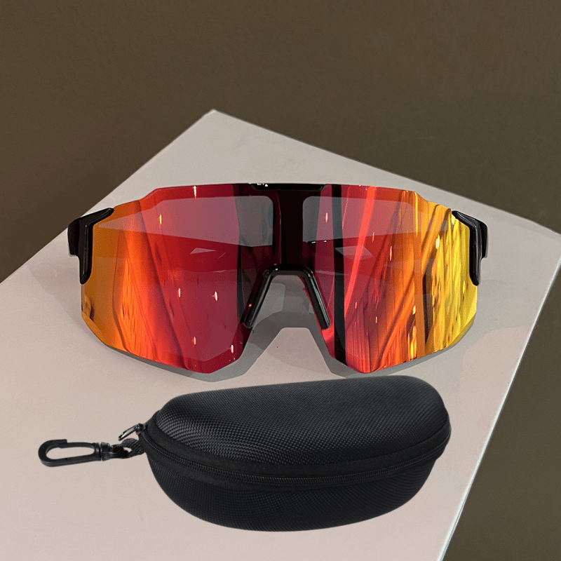 New Unisex Color-Changing Glasses with Interchangeable Polarized\u002FMirror Lenses - Stylish ABS Frame & PC Lens