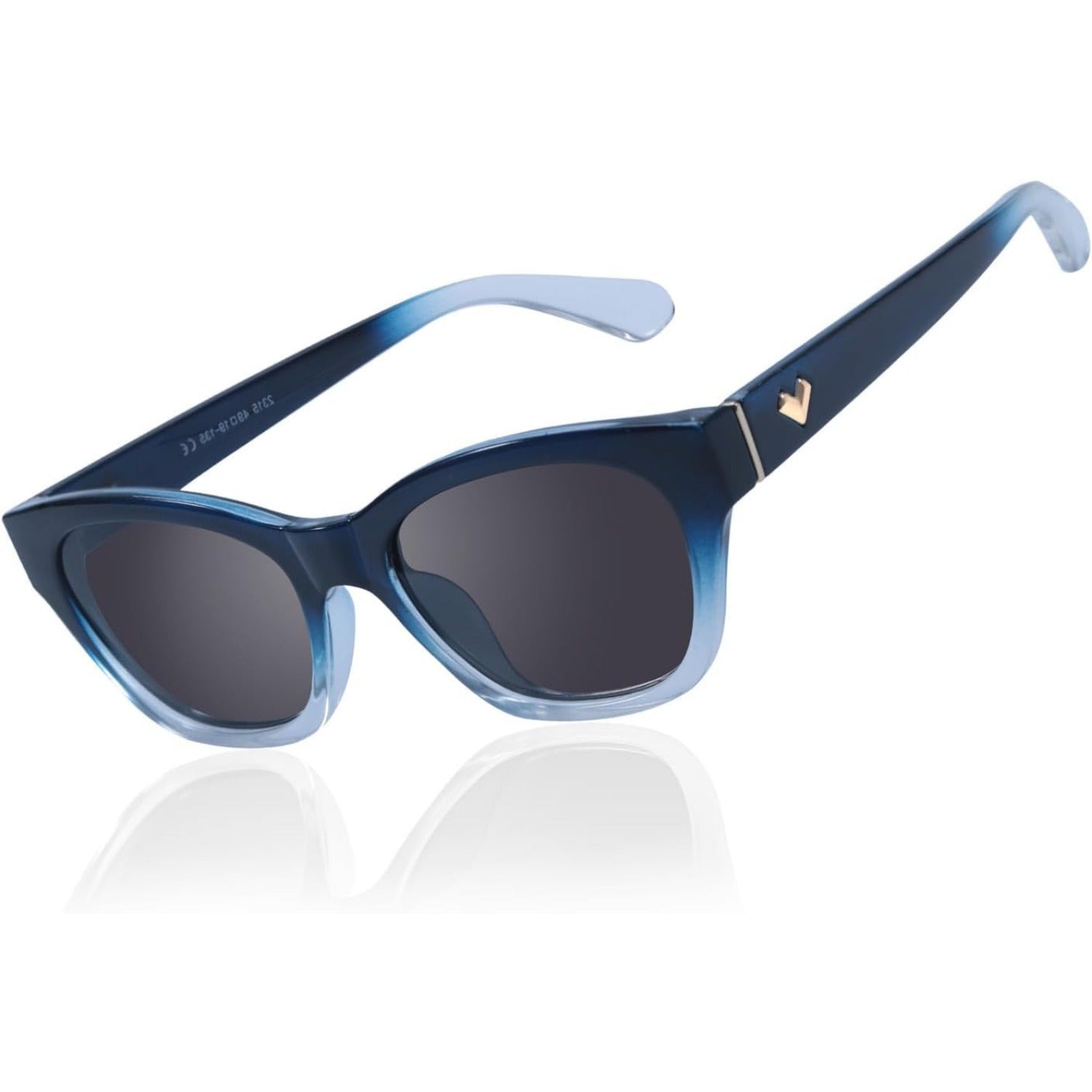 Small Polarized Glasses for Women Trendy Classic Cat Eye Glasses for Narrow Face with UV400 Protection LS2315